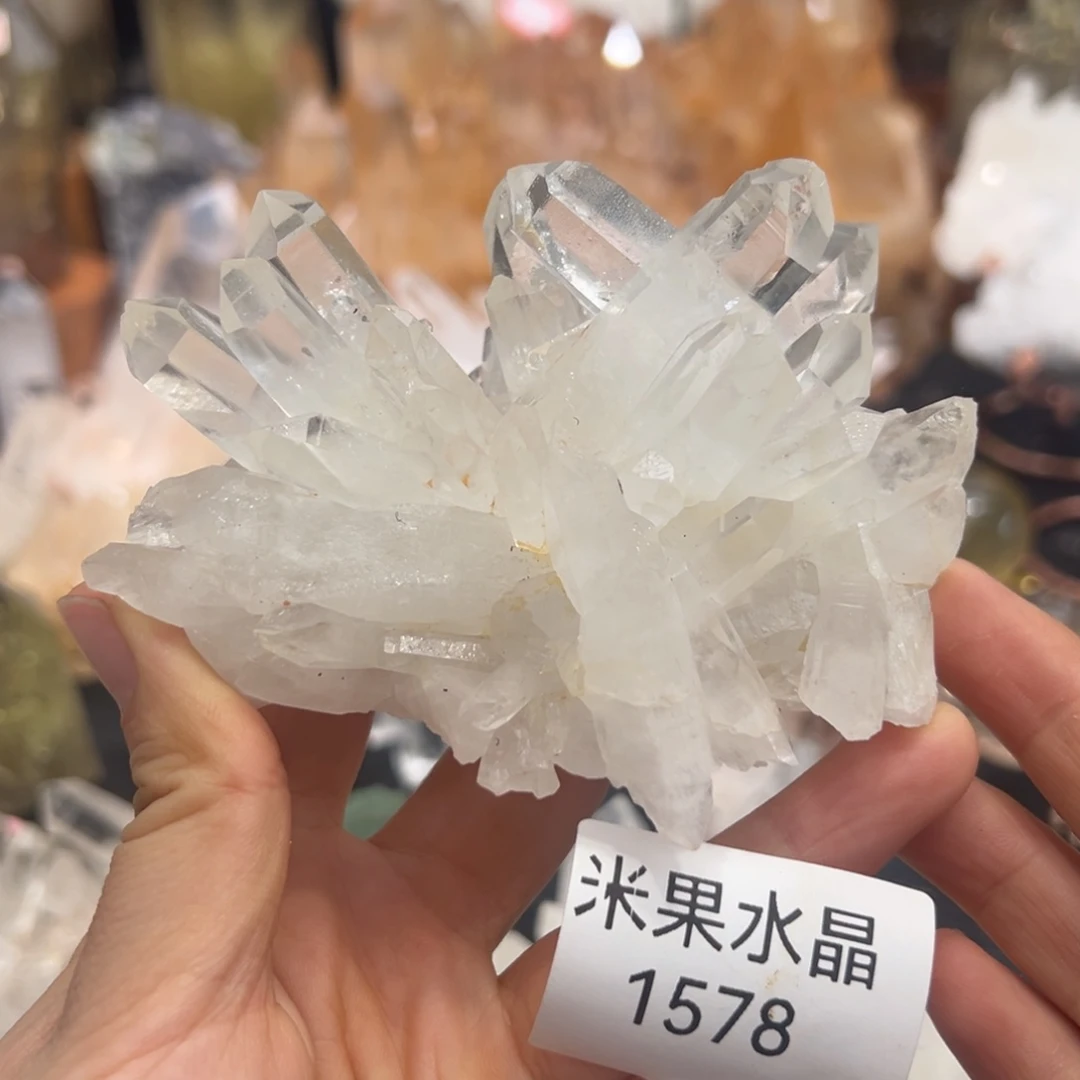 水晶未镶嵌珠宝半成品