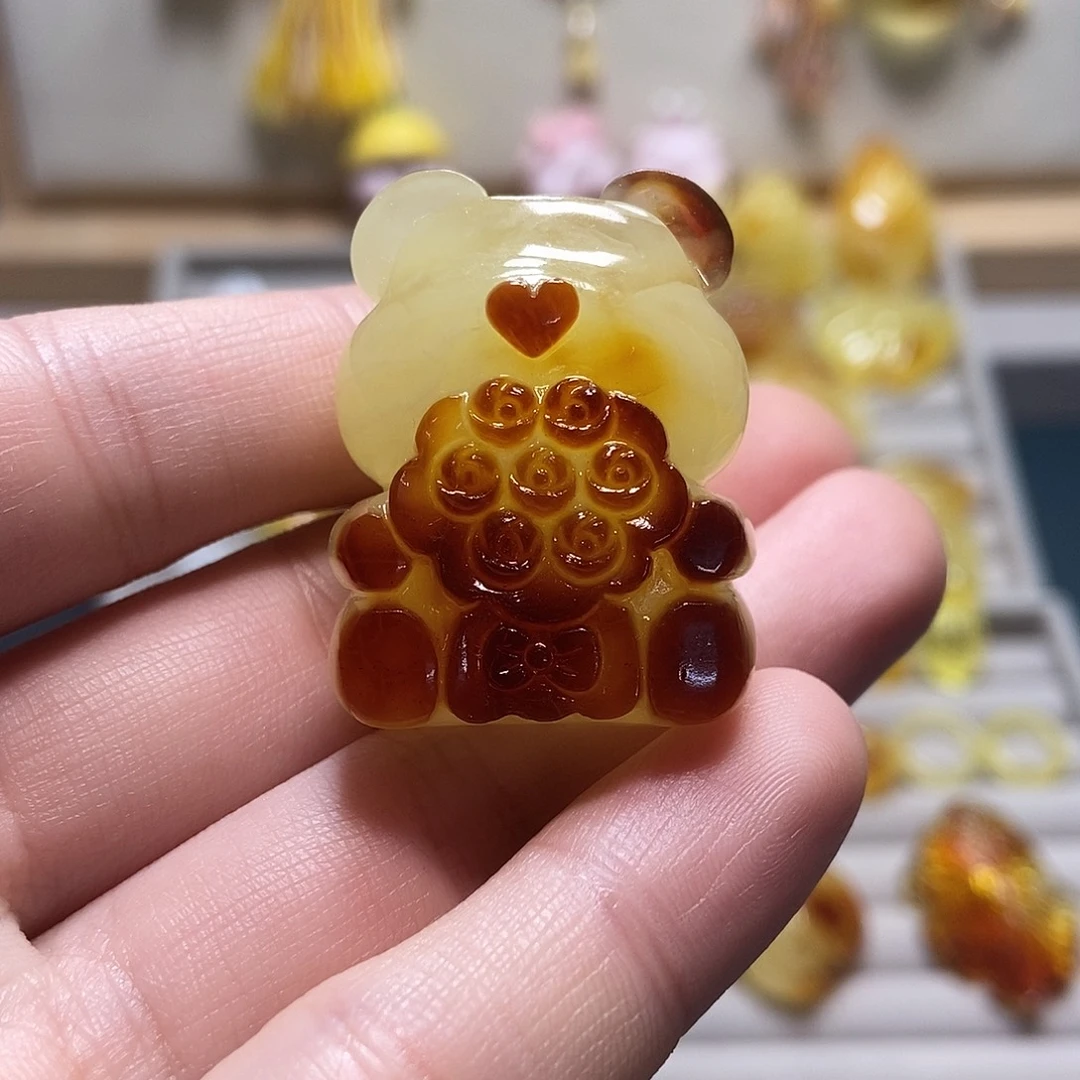 *****琥珀未镶嵌裸石天然琥珀蜜蜡