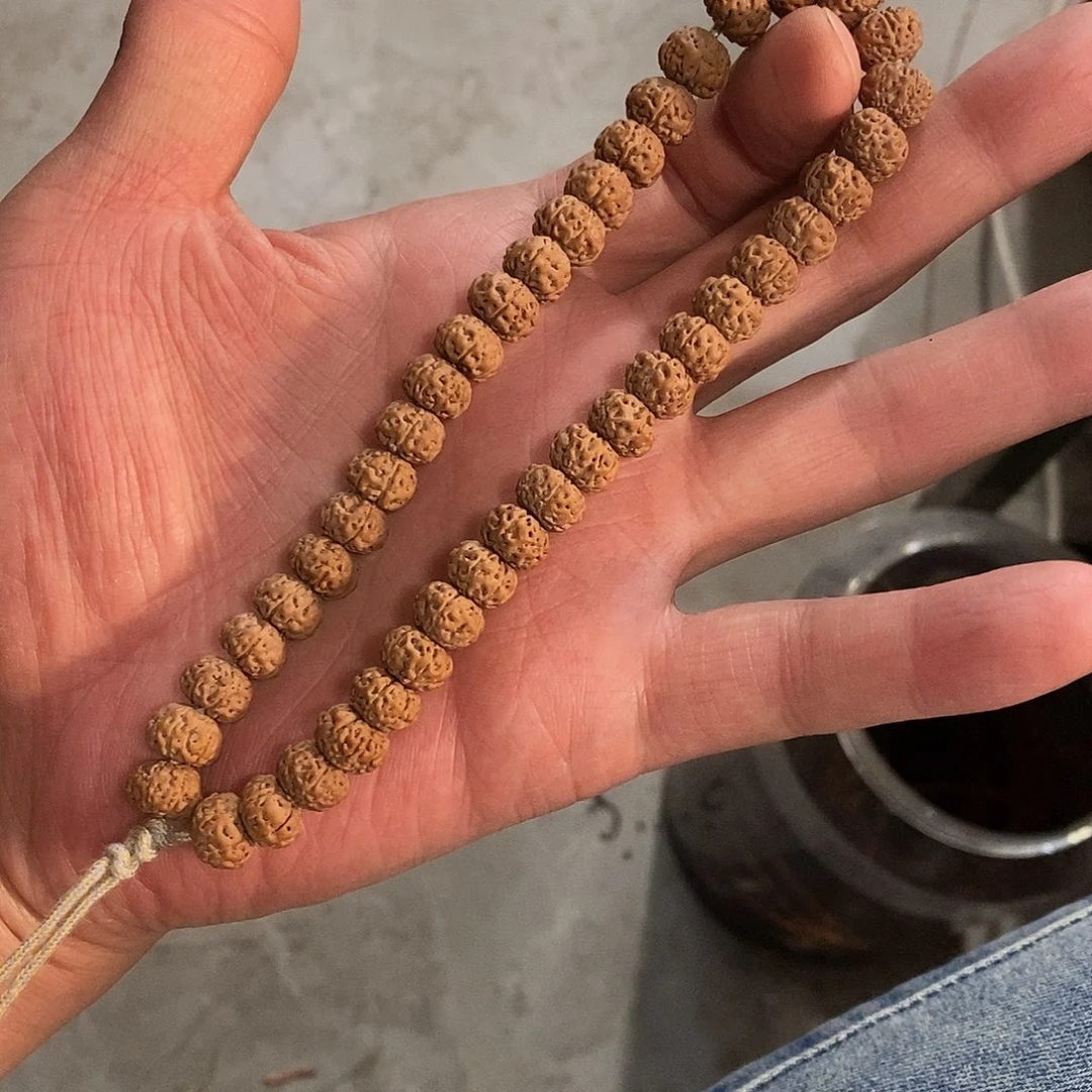 金刚菩提手串六瓣树王10mm×7mm手持