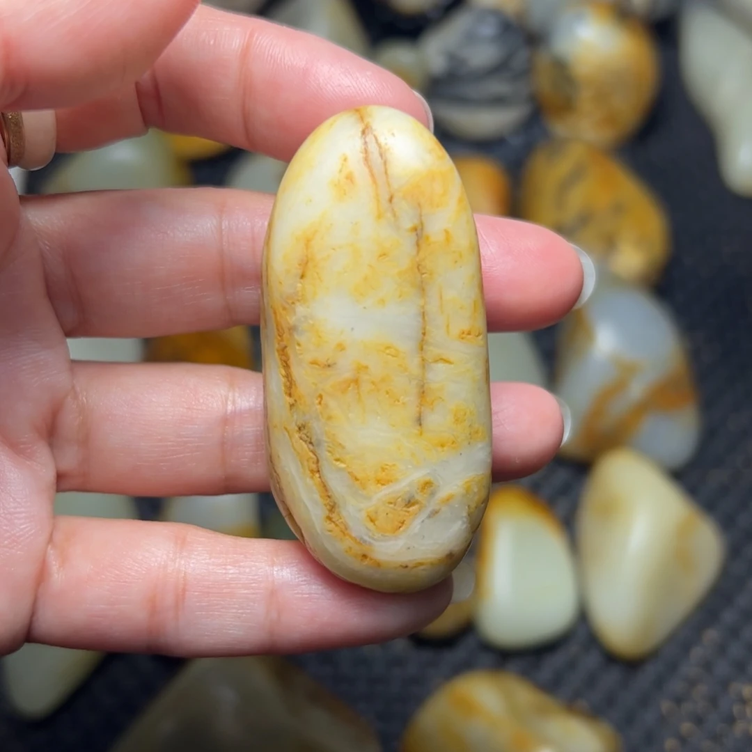 和田玉未镶嵌挂件27