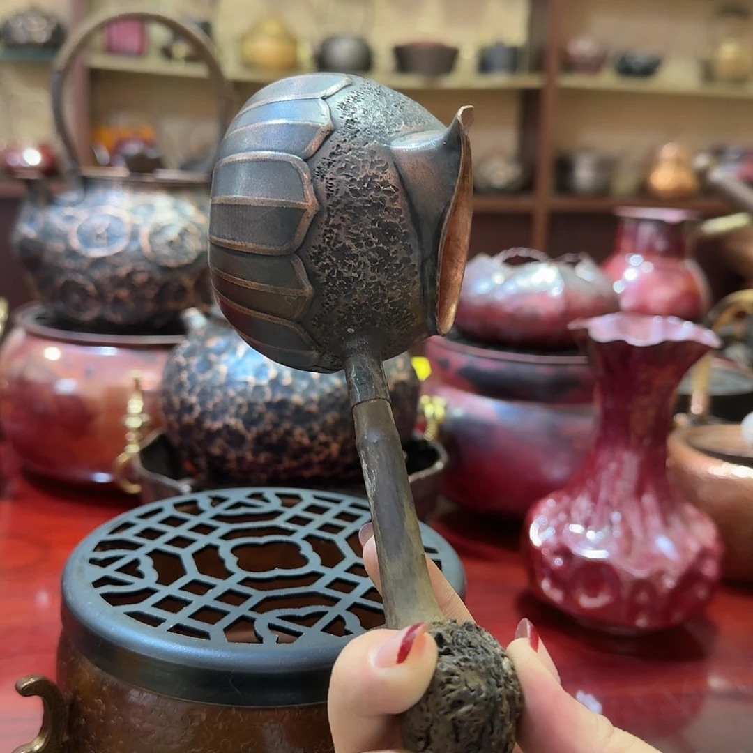 紫铜手工制作摆件