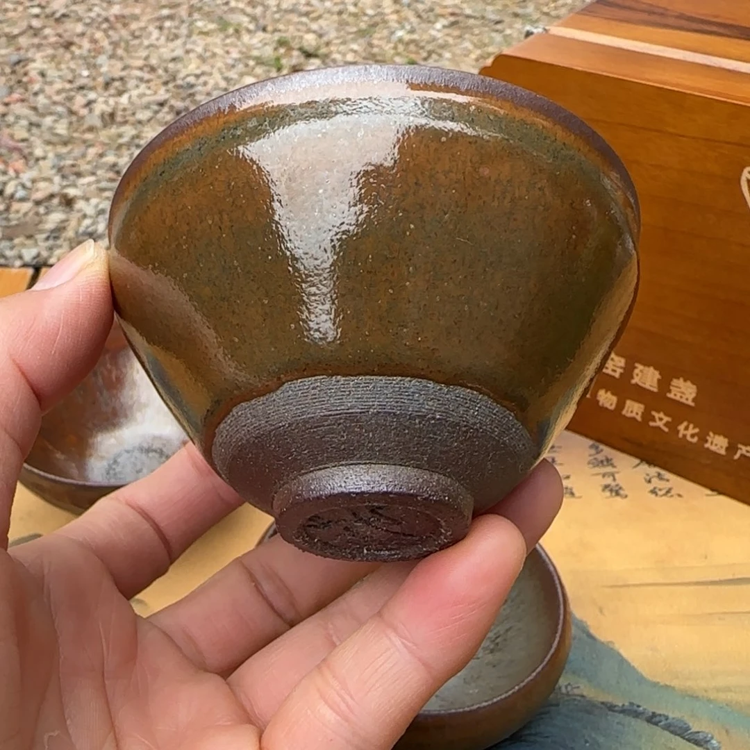 茶盏26 龙窑柴烧窑柴烧