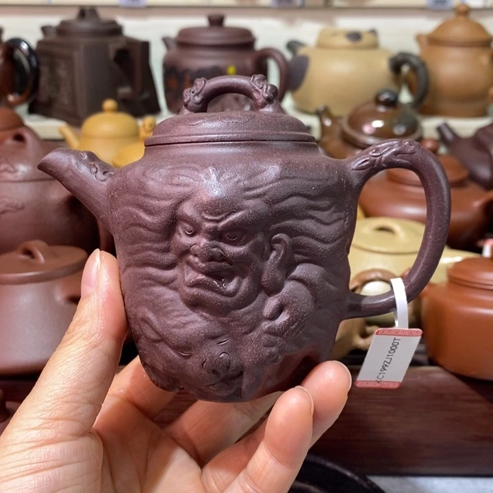 茶壶紫砂微瑕处理一把