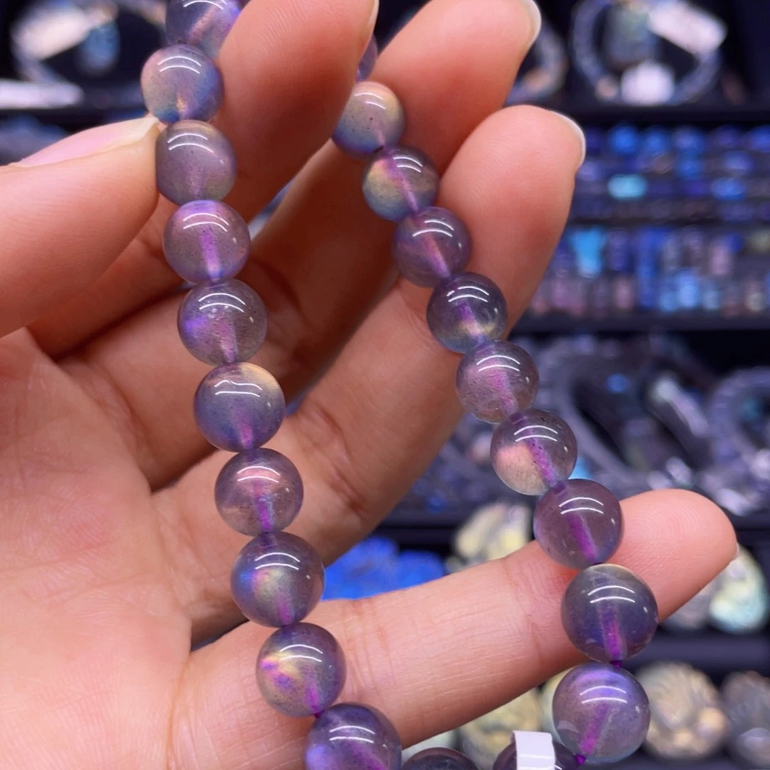 未镶嵌手串长石8.2左右