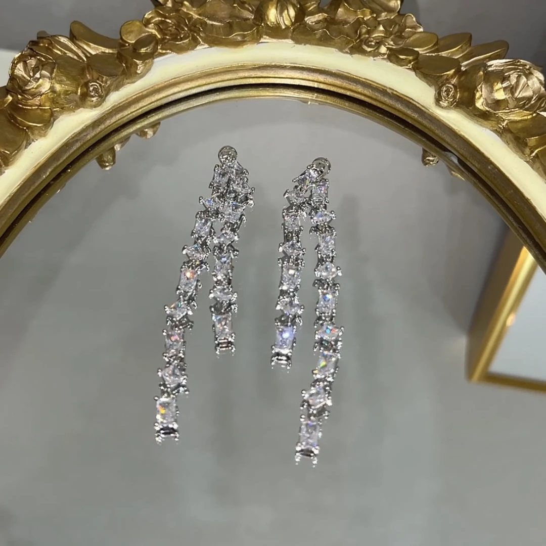 非金属仿珍珠耳饰 法式复古气质百搭名媛耳钉耳环