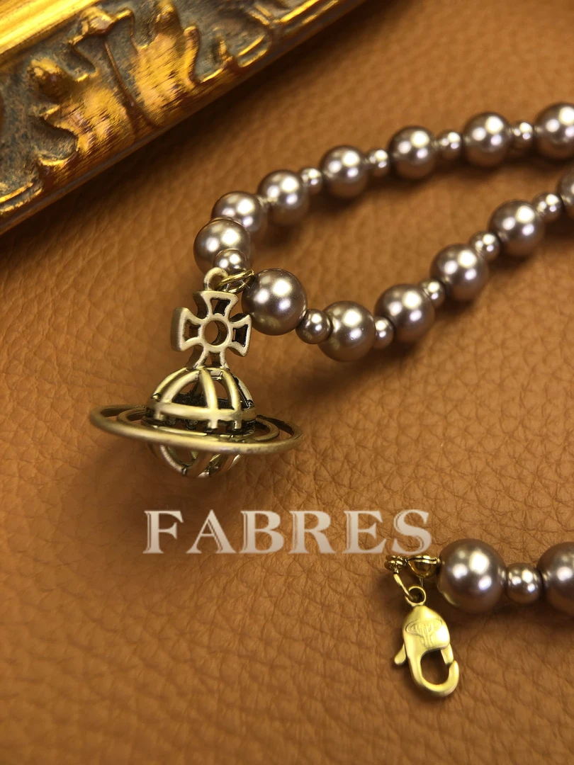 铜合金项链 C1108 FR★【立体星球】项链