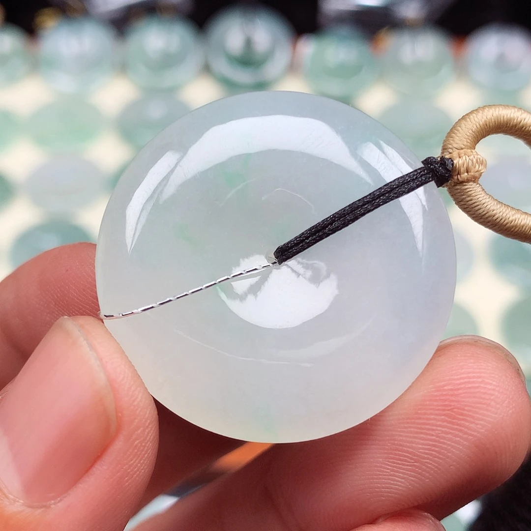 颈饰未镶嵌翡翠33.7-6.0mm