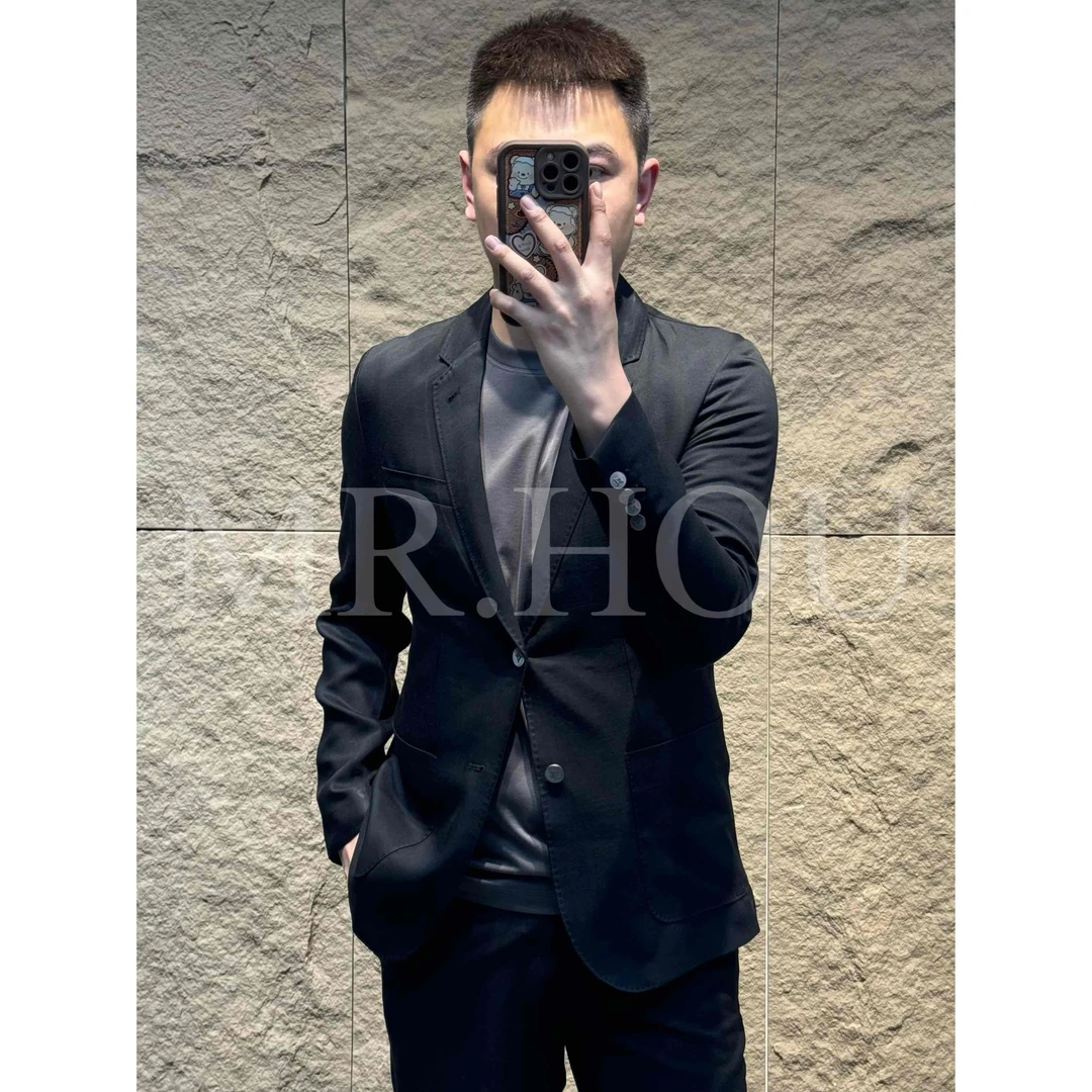 【DJ】25169 “精致简约”平驳领时尚大气百搭休闲西服商务