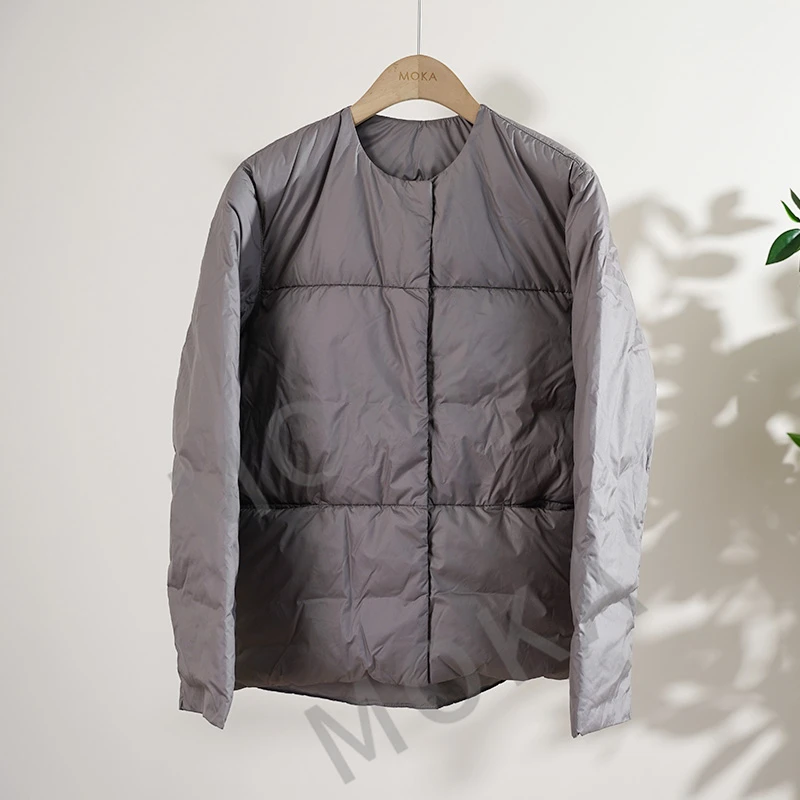 24冬季新款轻薄款休闲简约圆领外套（241402）20966