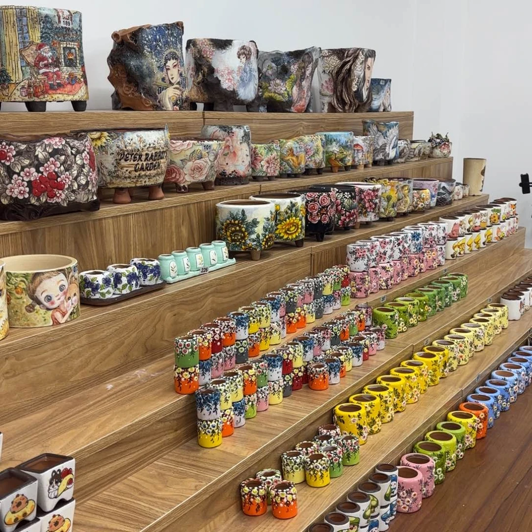 手绘花盆gggggg666666