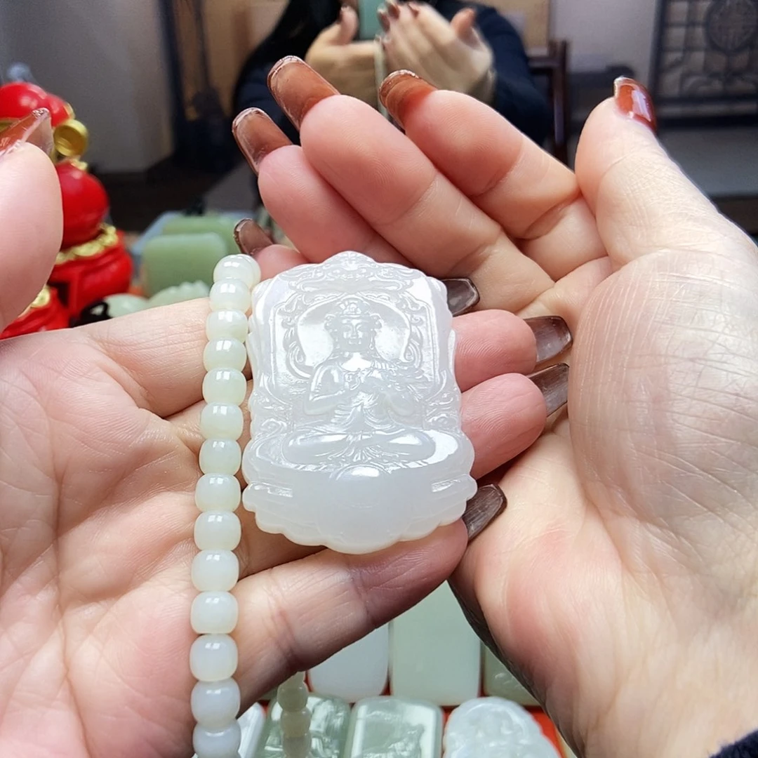 颈饰未镶嵌和田玉H****y