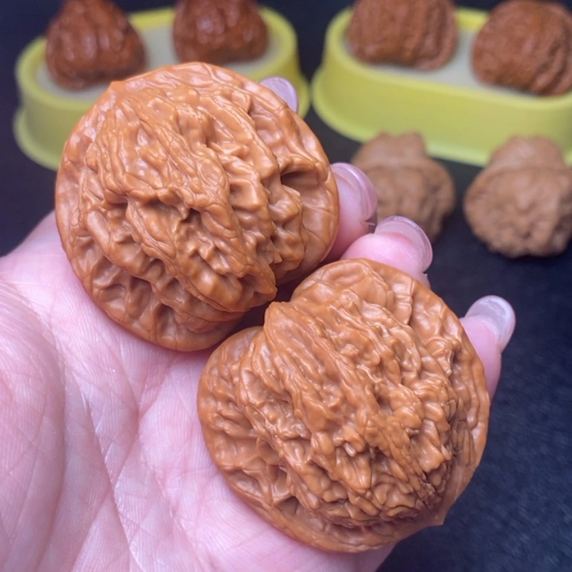 【闪购商品】文玩核桃把件398号虎头43