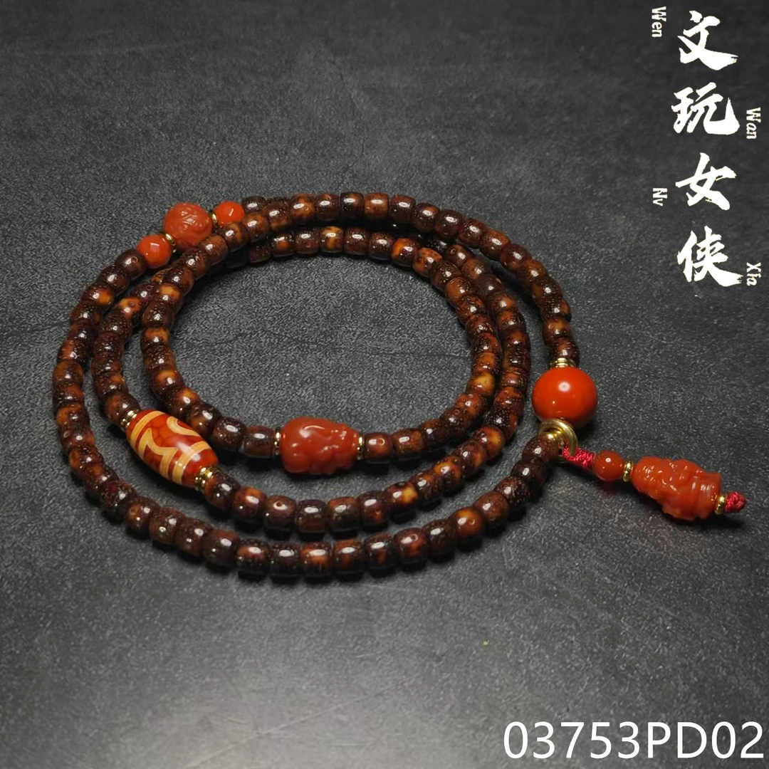 《文玩女侠慧慧》精品星月菩提多圈手串6+【文玩探宝】03753PD02H1-2