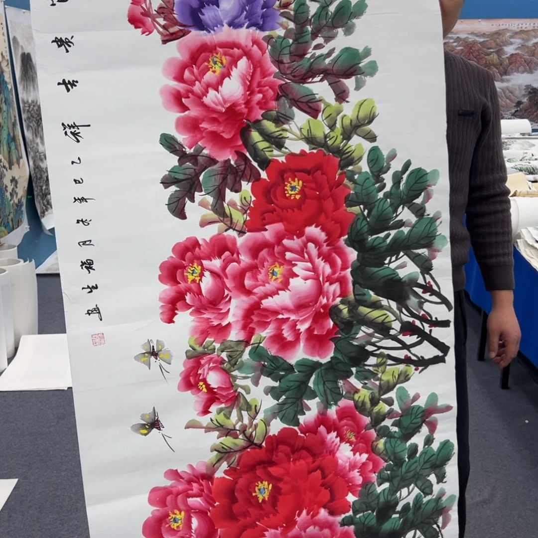 国画国画纯手绘作品