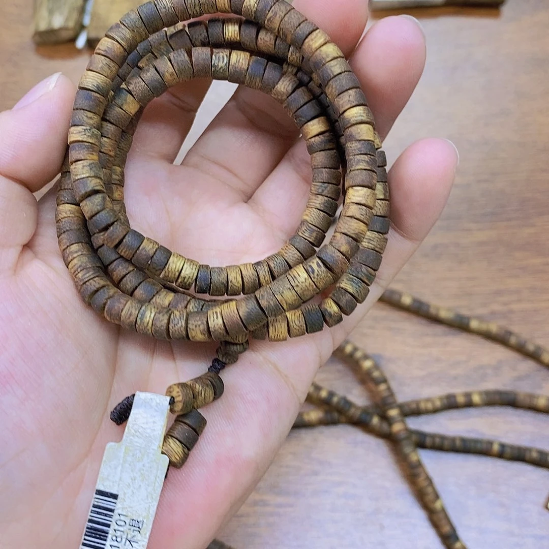 沉香碎屑沉香棋楠片珠0.6/17多样性发一