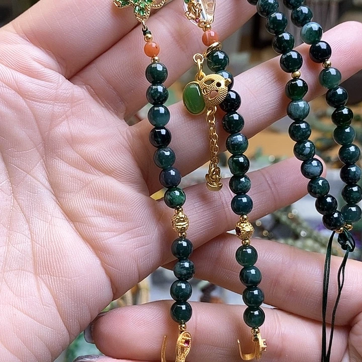 翡翠手链未镶嵌丽*150