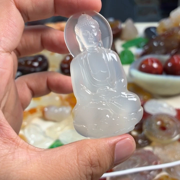 未镶嵌吊坠(不含链)玛瑙/玉髓