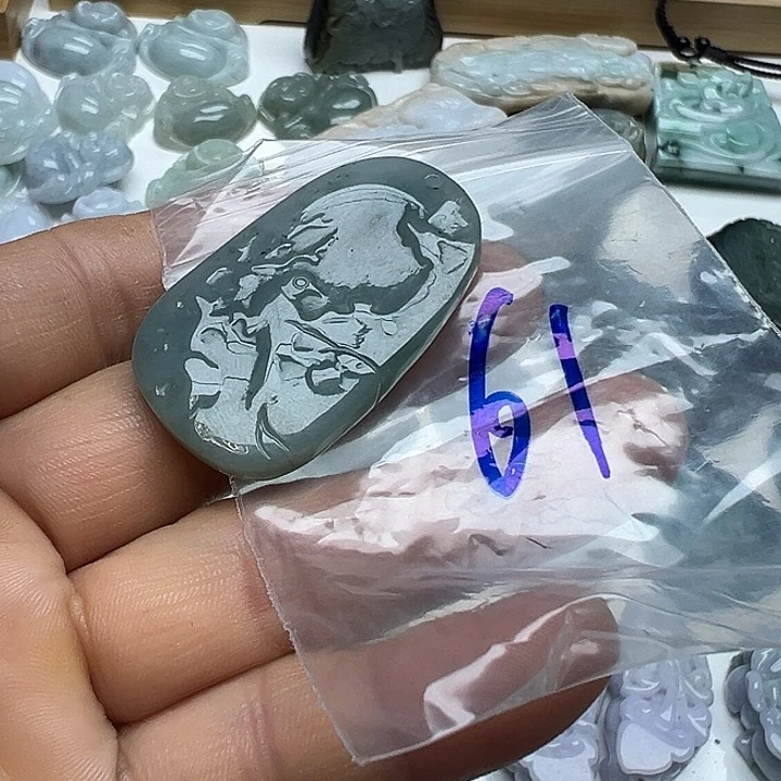 翡翠吊坠(不含链)未镶嵌