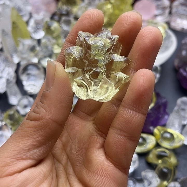 水晶摆件未镶嵌家****六摆件