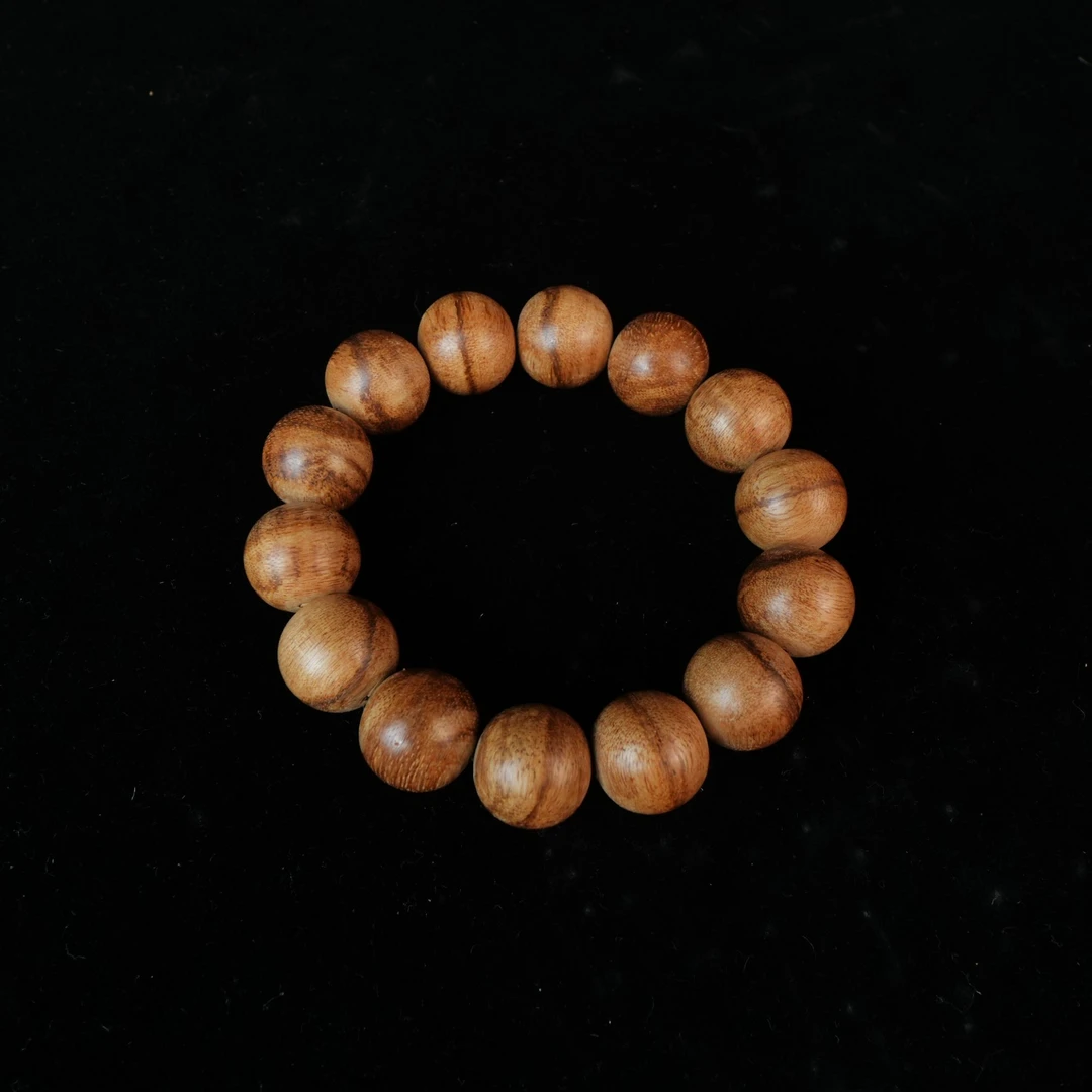 A5988 马泥涝沉香红油虎斑纹大手串 1.67cm 11.97g