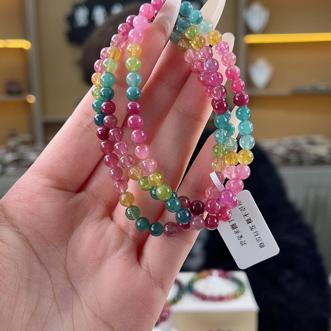 碧玺碧玺5m m（多样性发一件未镶嵌