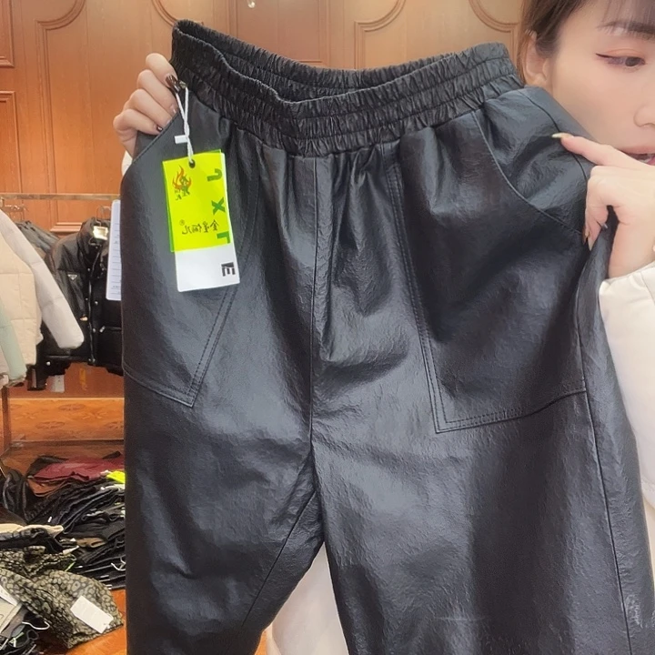 150……160斤皮羽绒裤