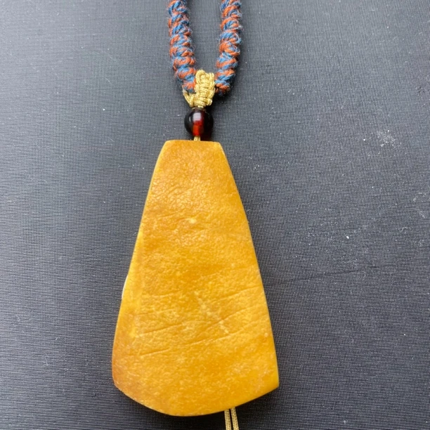 蜜蜡方牌原石吊坠白花蜜蜡吊坠琥珀蜜蜡原石吊坠花蜡吊坠