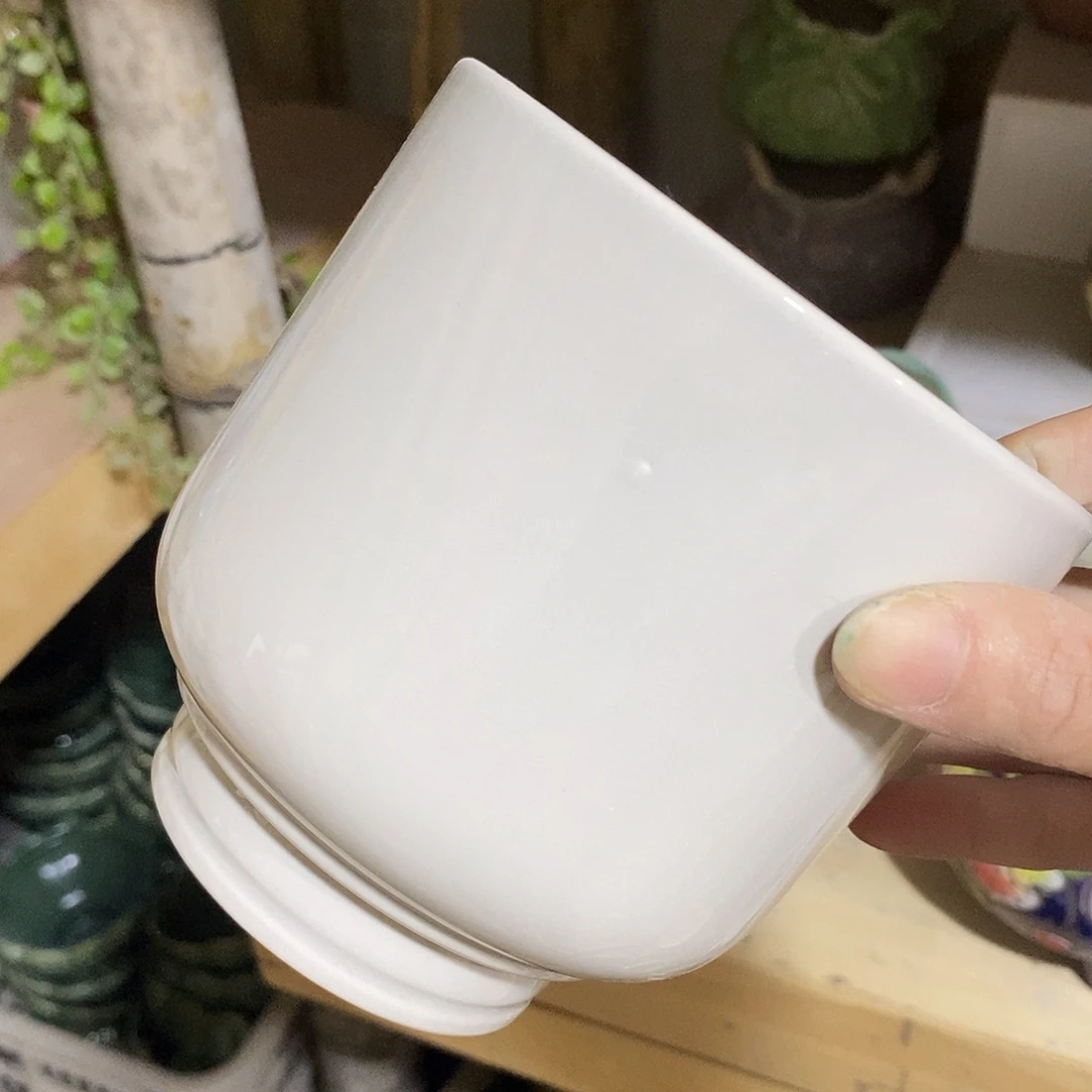 杯子陶盆有孔 瑕疵介意勿拍