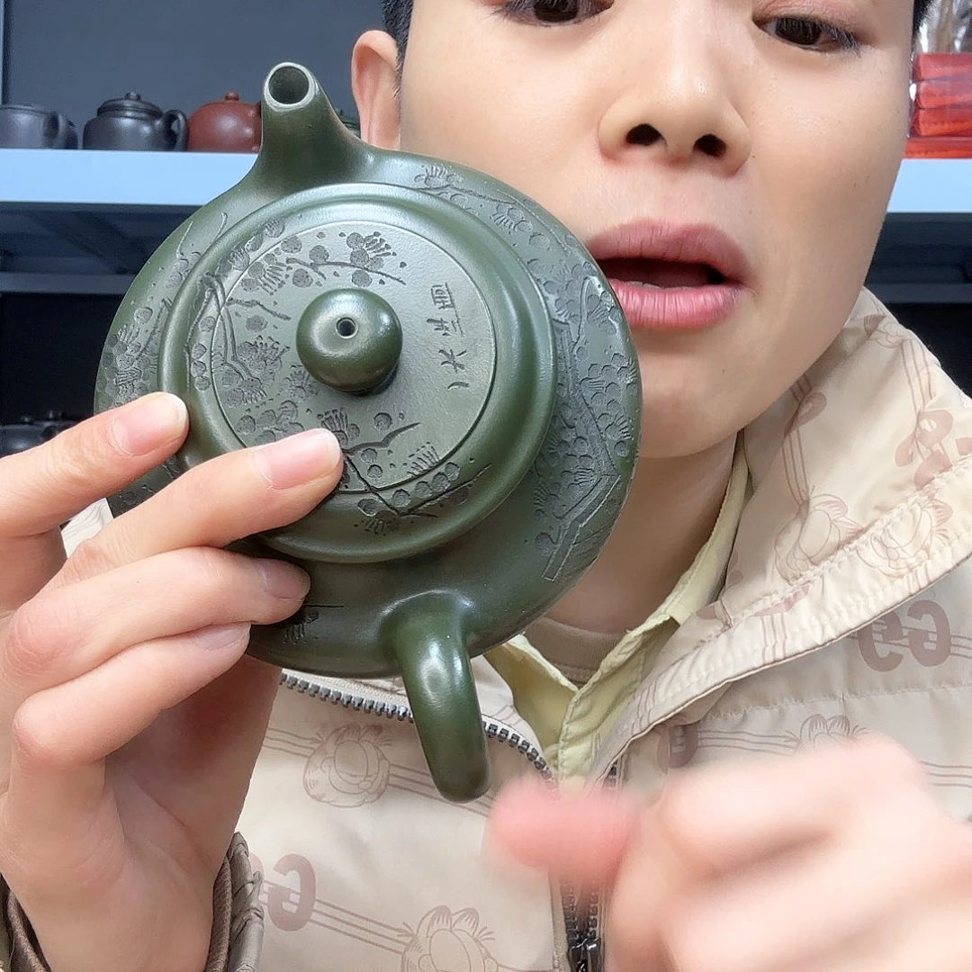 紫砂茶壶民间手艺人全手工制作