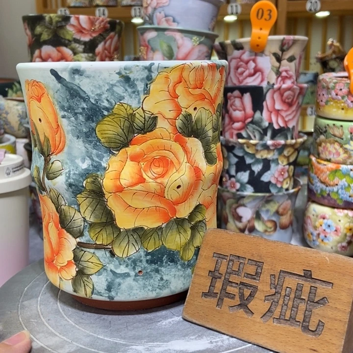 景德镇艺术手绘作品