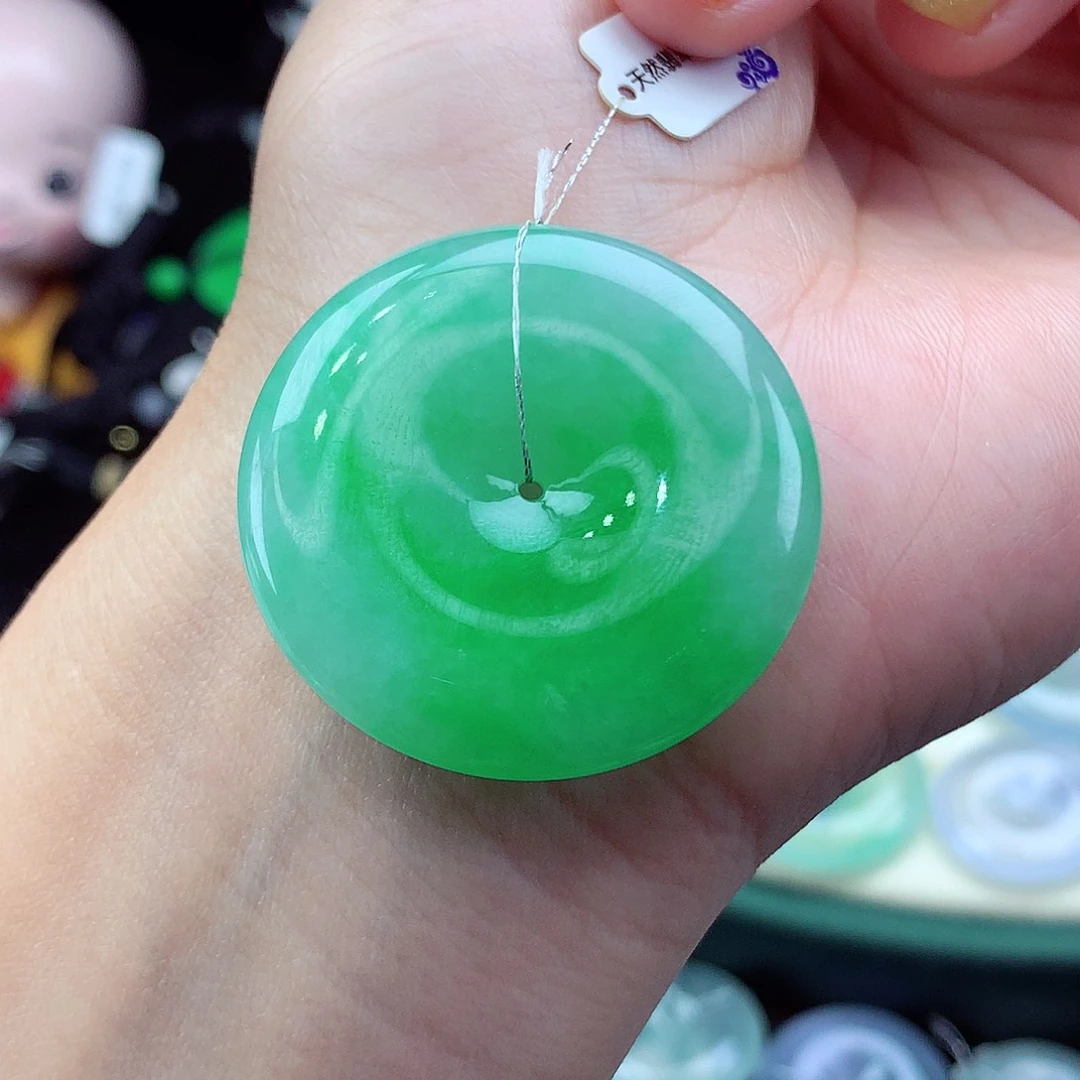 颈饰未镶嵌翡翠编号102-尺寸34/6