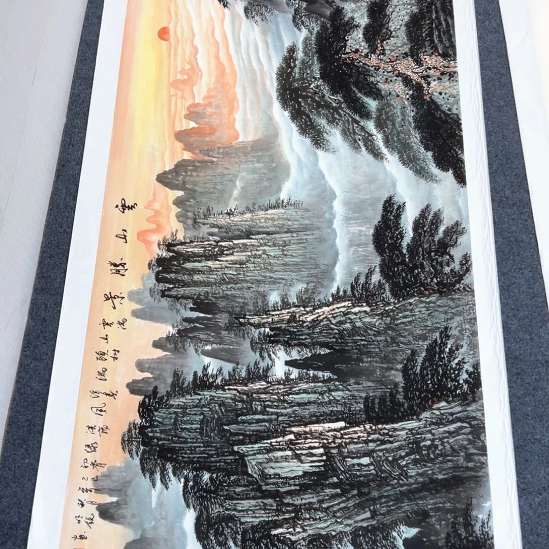 国画国画作品宣纸纯手绘