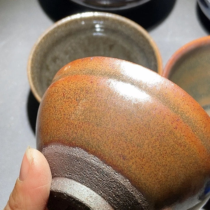 用***4茶盏809 建窑建盏微瑕