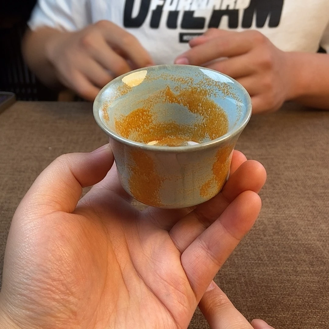 瓷片钧瓷主人杯杯