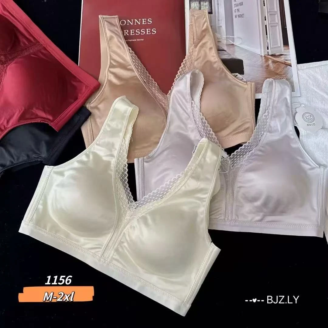 1156款百搭蕾丝缎面文胸