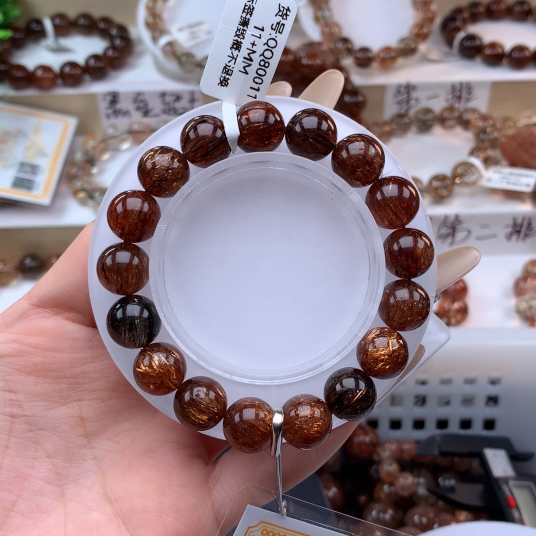 手串水晶未镶嵌黑金超七多样性发其一
