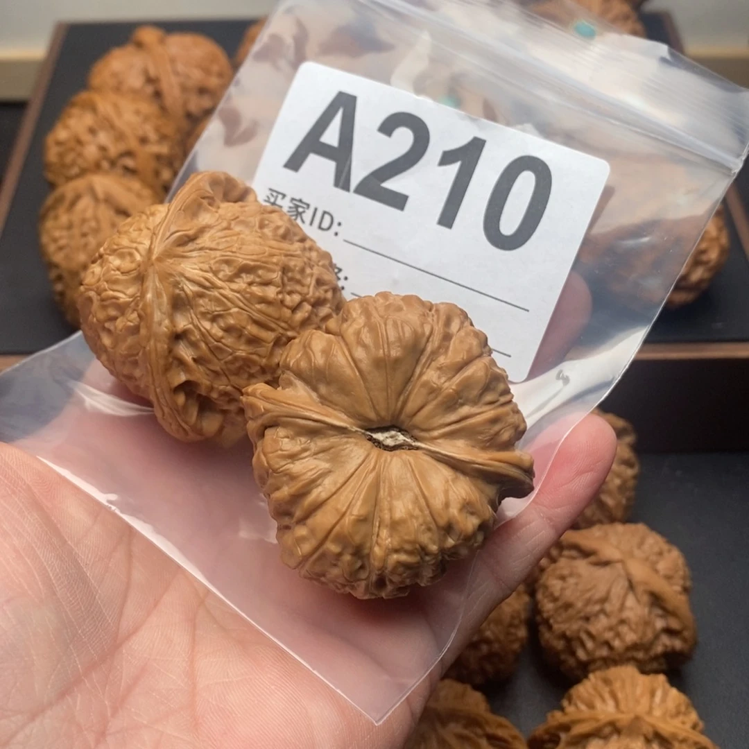 文玩核桃把件囡***圆南瓜墩