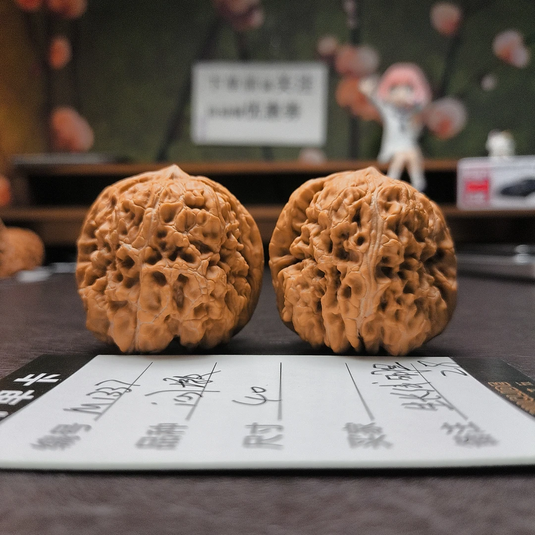 【文玩核桃】门墩40生长线明显（M1337）