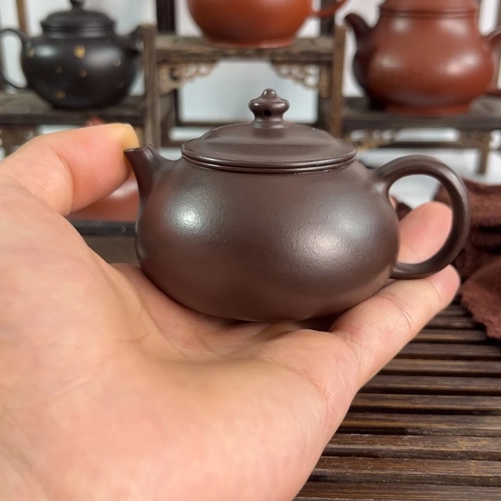 茶壶紫砂原矿紫砂手工制作
