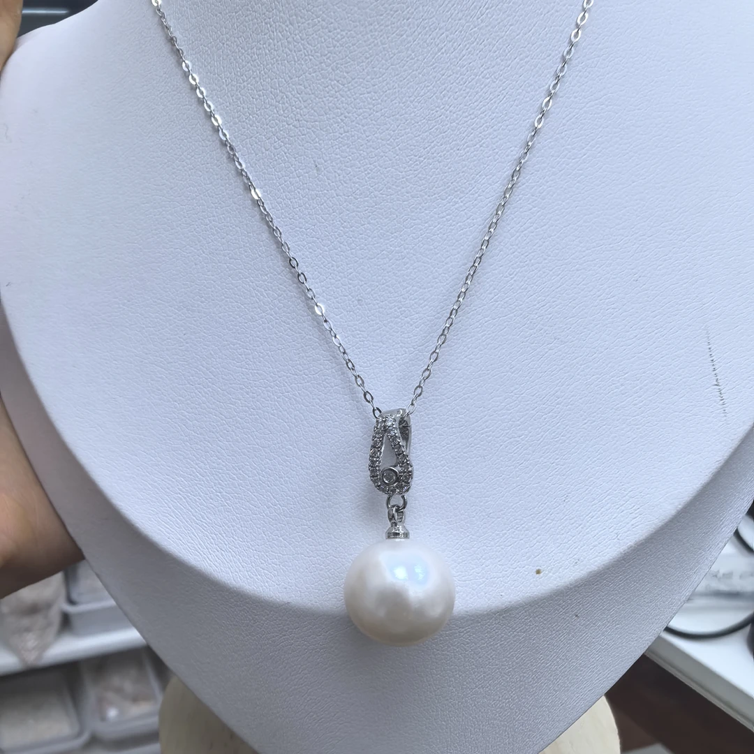 钛钢仿珍珠项链 〖蕙子严选〗ZH 23新款珍珠轻奢项链
