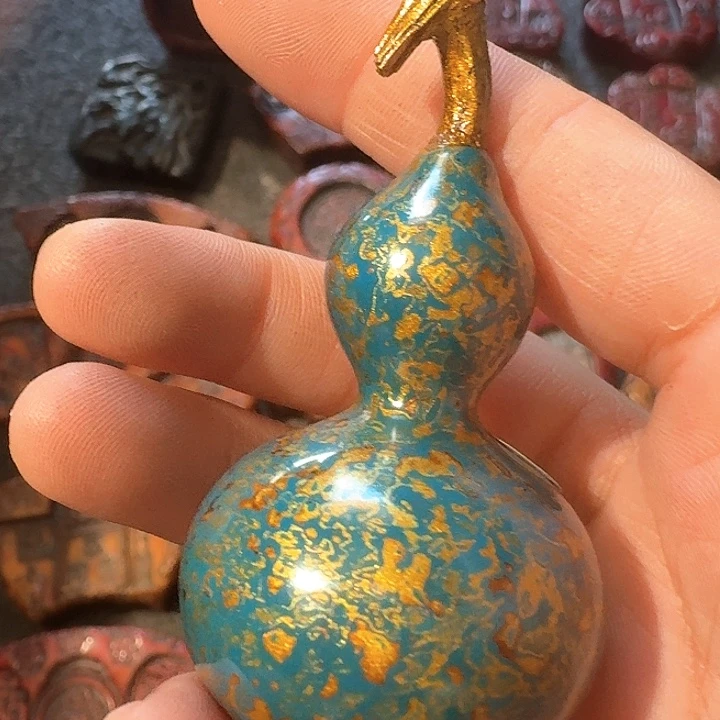 茶空间茶具茶宠大漆葫芦