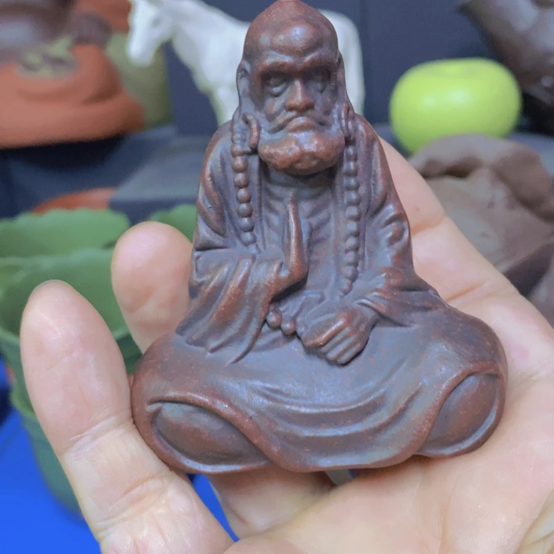茶杯绿泥紫砂紫砂