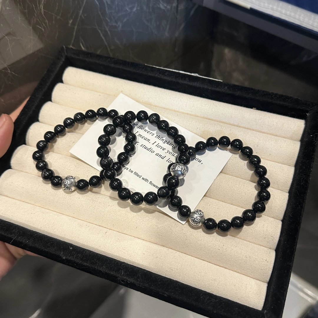 S233 幂幂同款 8mm金运石手串