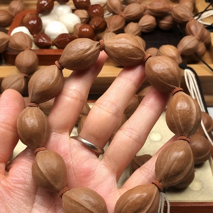 手串橄榄核梅林铁核18 X27