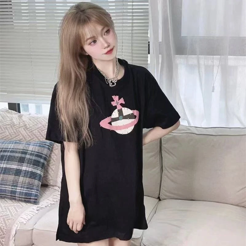 【沐子女装】A6-1190黑色短袖