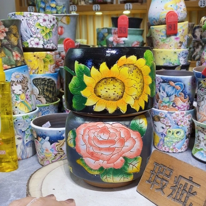 景德镇艺术手绘作品