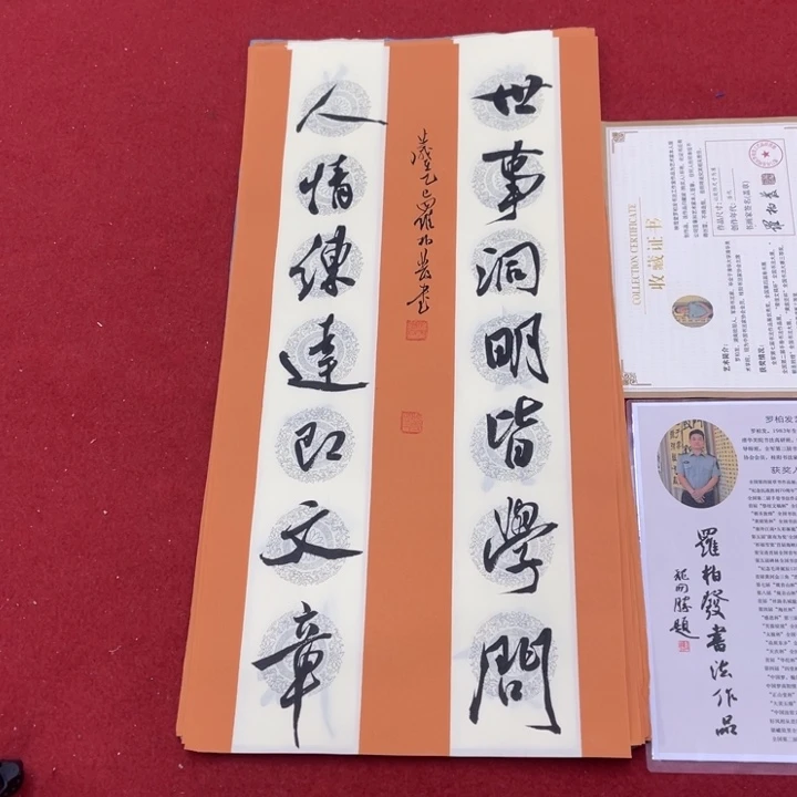 书法罗柏发老师书法作品集