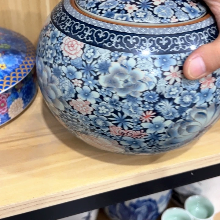 瑕疵福利品陶瓷茶叶罐