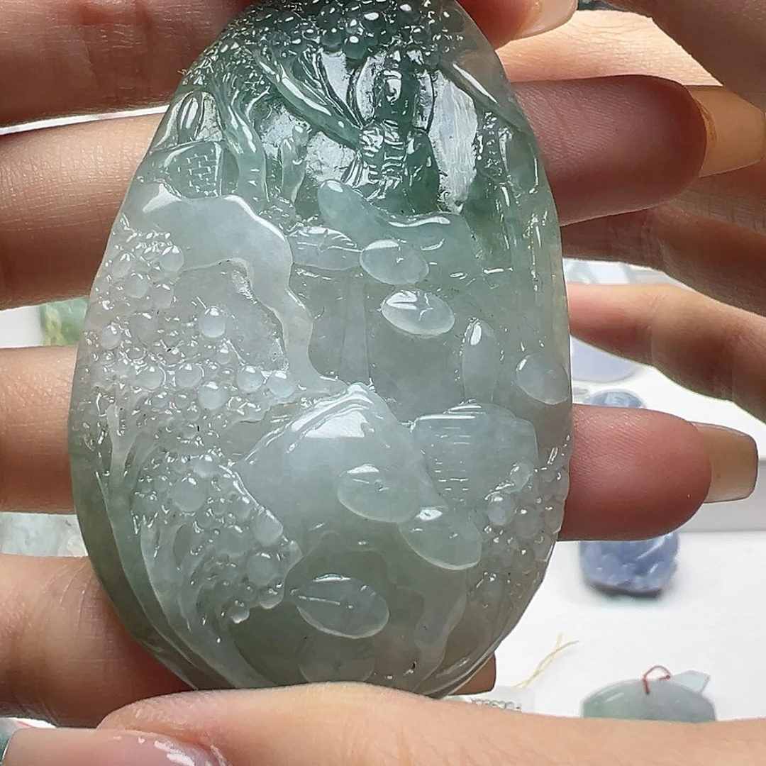 翡翠未镶嵌颈饰翡翠自选