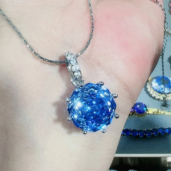 戒指/指环银S925镶嵌钻石
